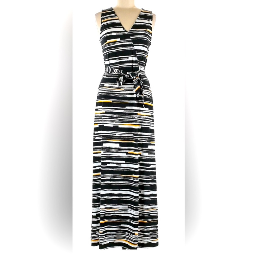 White House Black Market Faux Wrap Maxi Dress